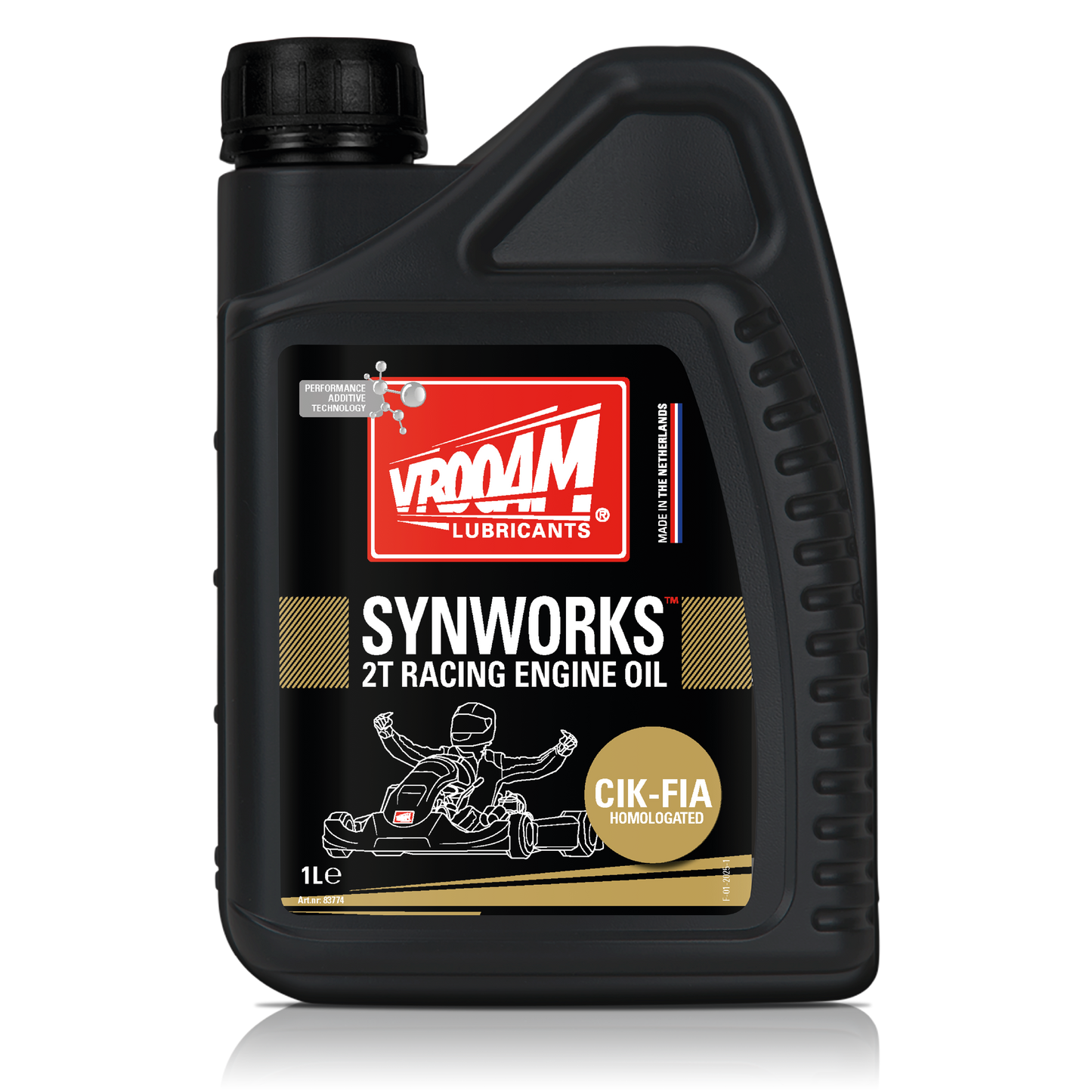 VROOAM SYNWORKS™ 100% Synthetic 2T Racing Engine Oil New