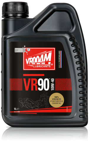 VROOAM VR90 100% Synthetic 4T Motorcycle Engine Oil SAE 10W-40
