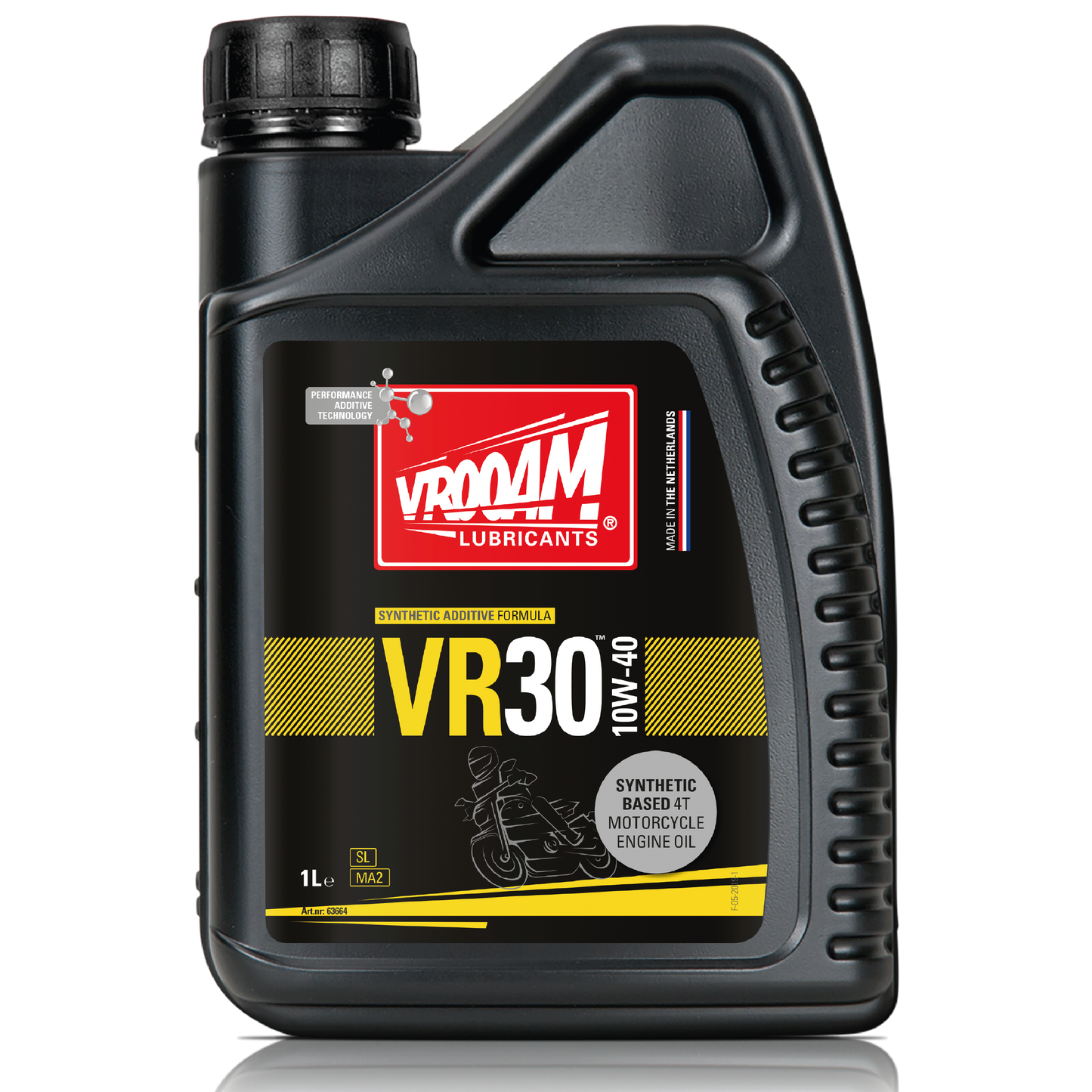 VROOAM VR30 Allround Synthetic Based 4T Motorcycle Engine Oil SAE 10W-40