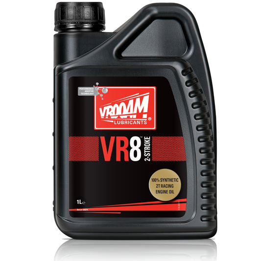 VROOAM VR8 100% Synthetic 2T Racing Engine Oil