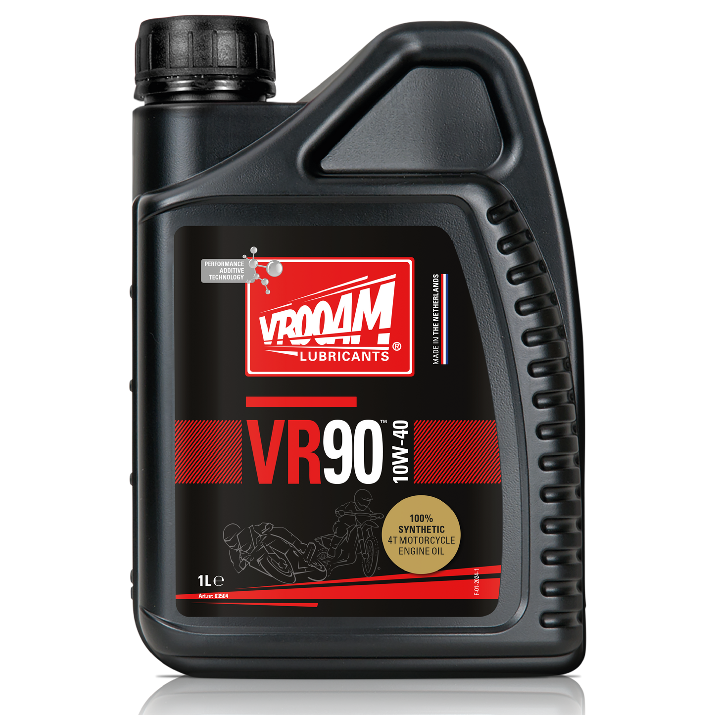 VROOAM VR90 100% Synthetic 4T Motorcycle Engine Oil SAE 10W-40