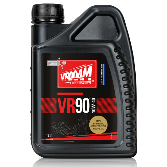 VROOAM VR90 100% Synthetic 4T Motorcycle Engine Oil SAE 10W-40